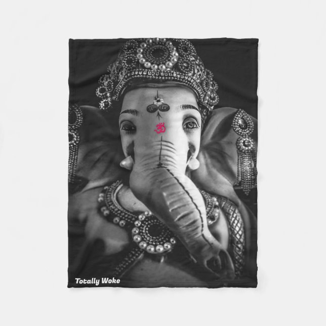 Fleece Blanket | Elephant | Home Decoration  (Front)