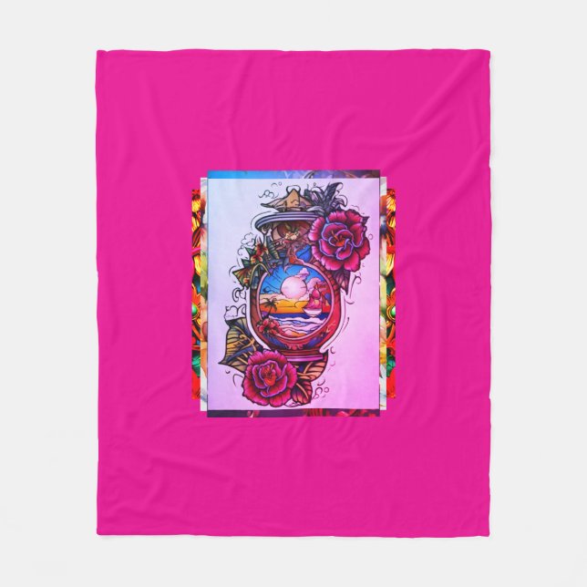 Fleece Blanket fully  comfy fleece blanket (Front)