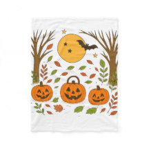 Fleece blanket Halloween