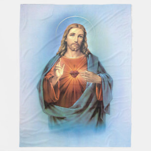 Fleece Blanket/Jesus