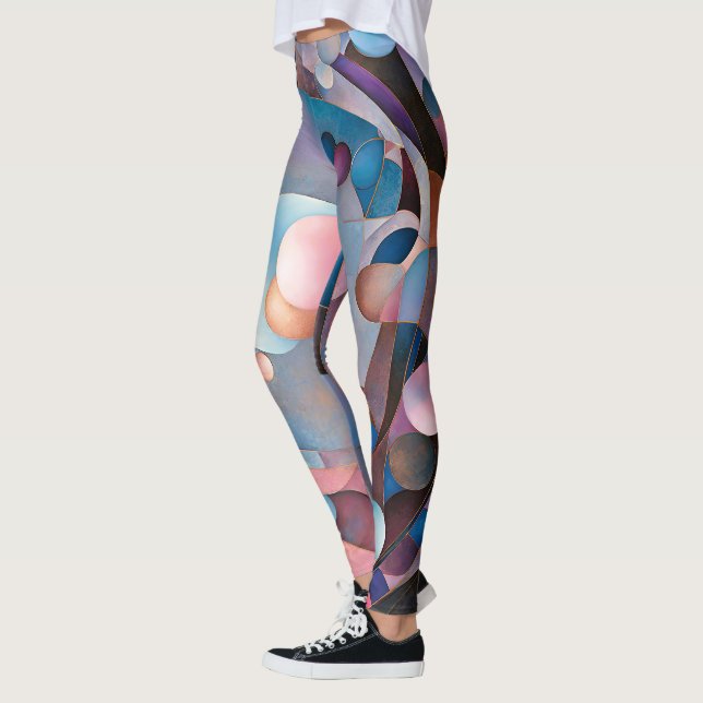 Fleece Blanket Leggings (Left)