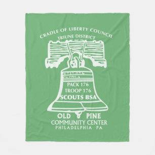 Fleece Blanket - Olive Green