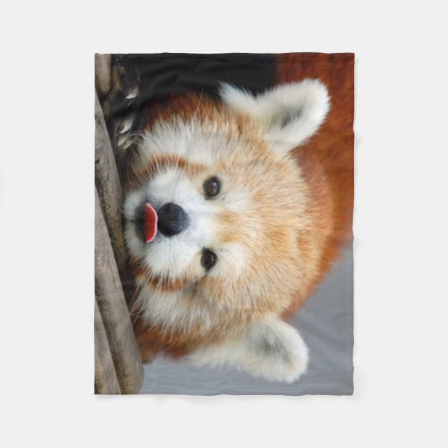 Fleece Blanket/Red Panda (Front)