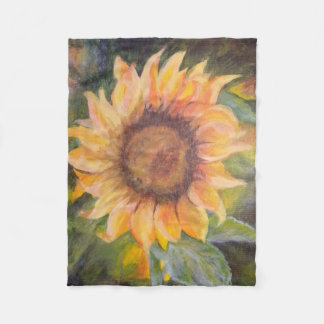 Fleece blanket Sunflower