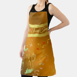 Fleece Blanket,temlate, floral holiday, elegant, , Apron