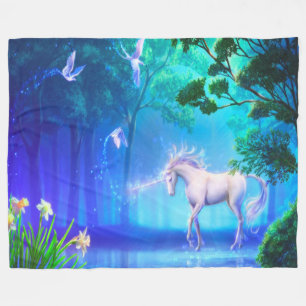 Fleece Blanket/Unicorn