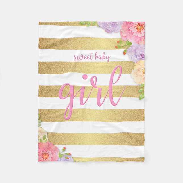 Fleece blankets,baby shower, baby girl,princess, (Front)