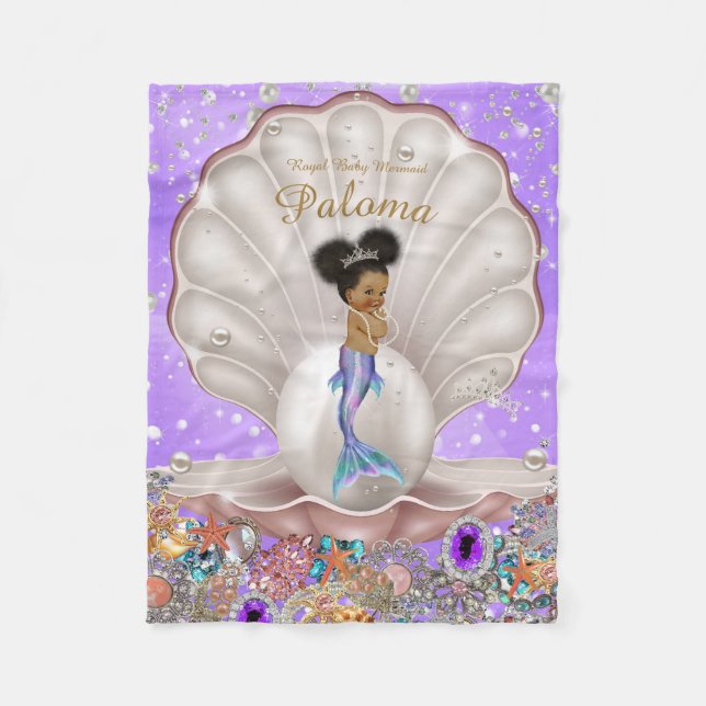 Fleece blankets,baby shower, baby girl,princess, (Front)