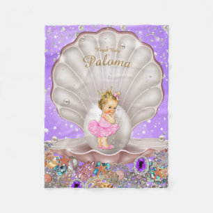 Fleece blankets,baby shower, baby girl,princess, blanket