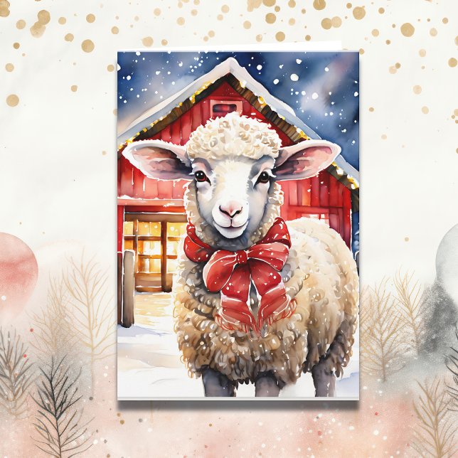 Fleece Navidad | Funny Christmas Sheep Pun Card (Creator Uploaded)