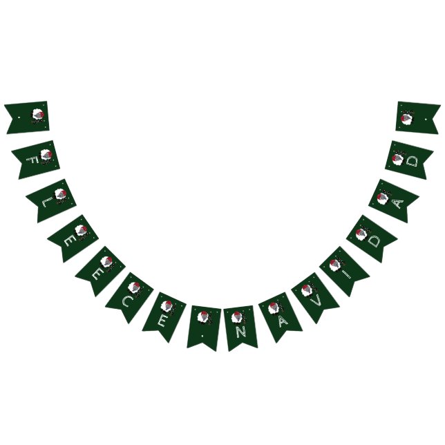Fleece Navidad, Spanish Christmas Party Bunting (All)
