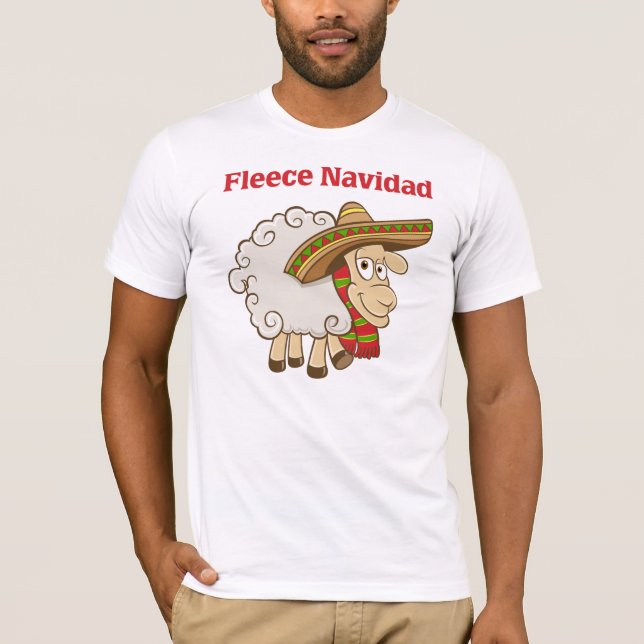 Fleece Navidad T-Shirt (Front)