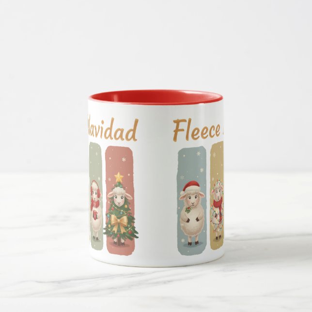 Fleece Navidad Xmas Mug (Center)