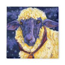 Fleece On Earth - Starry Night Sheep