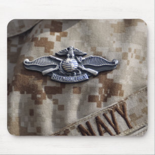 Fleet Marine Force Warfare device pin Mouse Mat