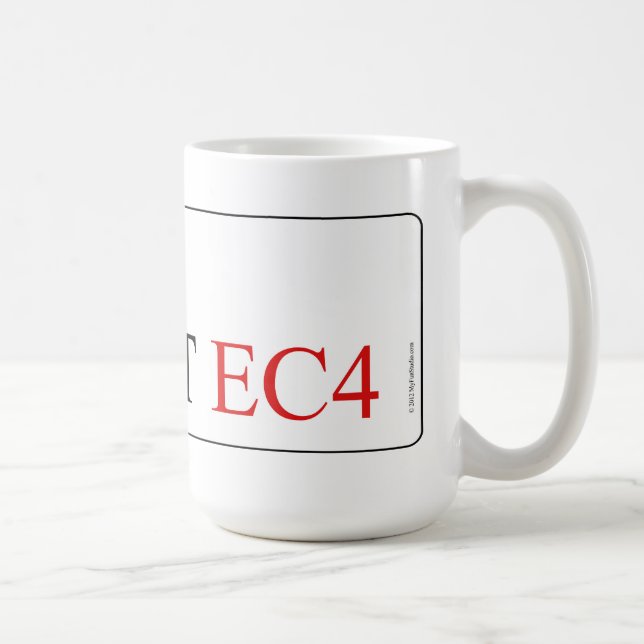 Fleet Street Coffee Mug (Right)