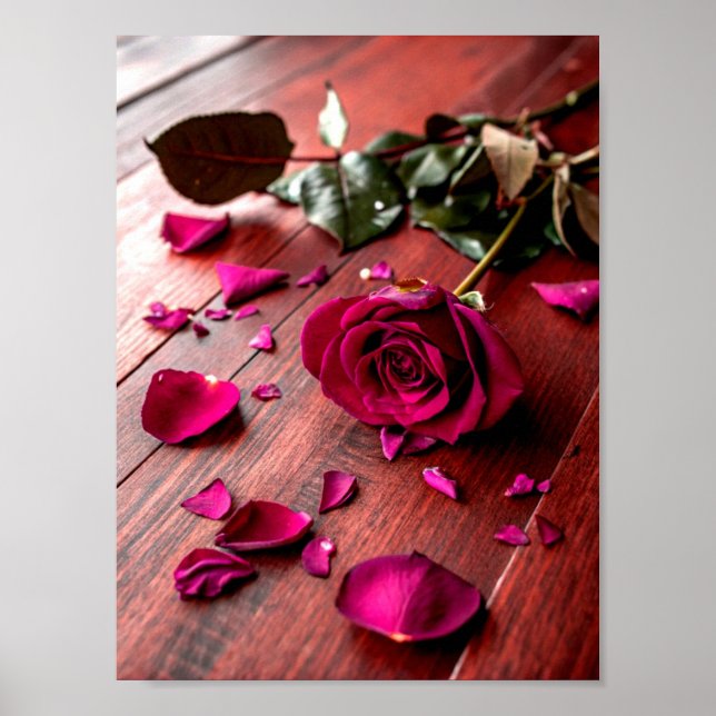 "Fleeting Beauty" Poster (Front)