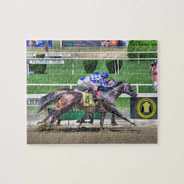 Fleetphoto Finish Jigsaw Puzzle (Horizontal)