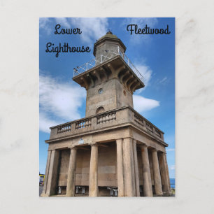 Fleetwood Lower Lighthouse Postcard