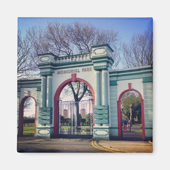 Fleetwood Memorial Park Magnet (Front)