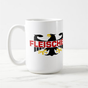 Fleischer Surname Coffee Mug