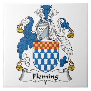 Fleming Family Crest Tile
