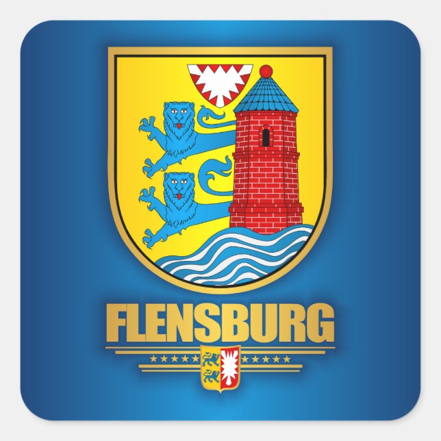 ‘Flensburg’ Stickers (Front)