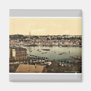 Flensburg, view from Ballastberg, II., Schleswig-H Magnet