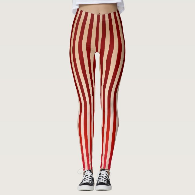 Flesh and Blood (Stripes) Leggings (Front)