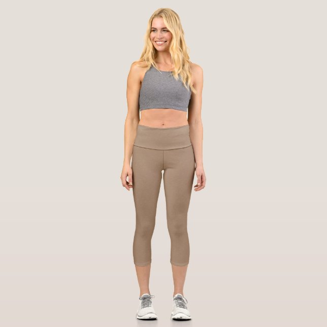 Flesh-Coloured Capris (Front)