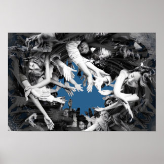 Flesh Tornado Wall Art Print Poster Spiderly