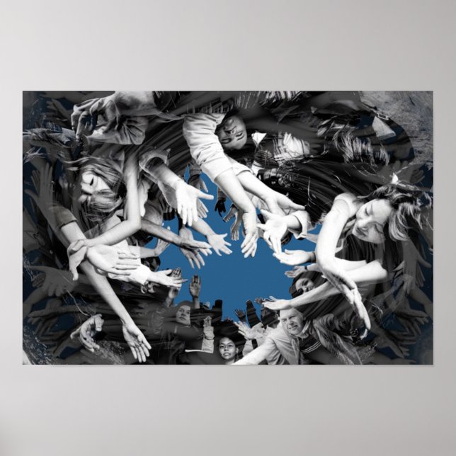 Flesh Tornado Wall Art Print Poster Spiderly (Front)