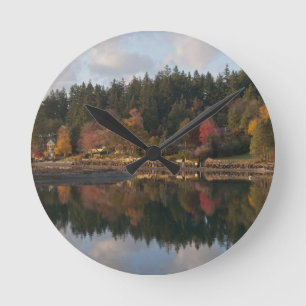 Fletcher Bay Round Clock