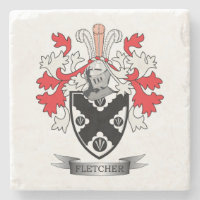 Fletcher Family Crest Coat of Arms