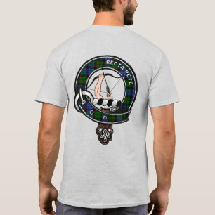 Fletcher Tartan Clan Badge  T-Shirt
