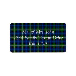 Fletcher Tartan Label
