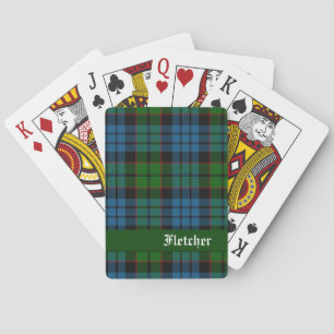 Fletcher Tartan Plaid Playing Cards