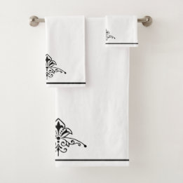 Fleu De Lis Bath Towel Set