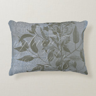 Fleur de Bleu I Decorative Cushion