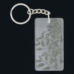 Fleur de Bleu I Key Ring<br><div class="desc">Floral</div>