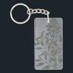 Fleur de Bleu I Key Ring<br><div class="desc">Floral</div>