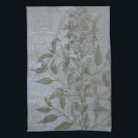 Fleur de Bleu I Tea Towel<br><div class="desc">Floral</div>