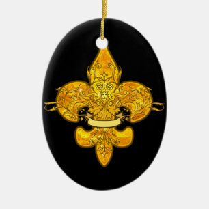 Fleur de Guardian Ceramic Tree Decoration