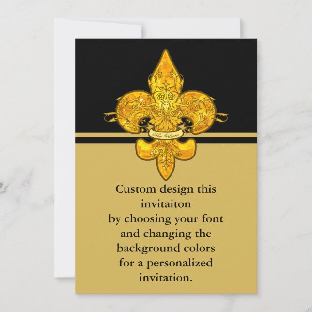 Fleur de Guardian Invitation (Front)