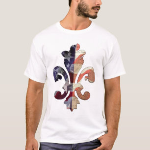 Fleur de Independence Flag t-shirt