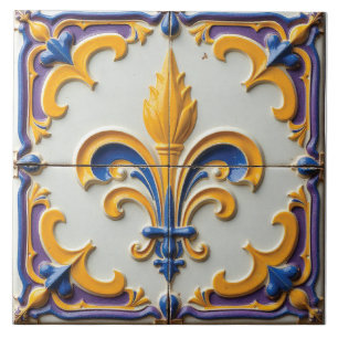 Fleur de la Couronne Tile