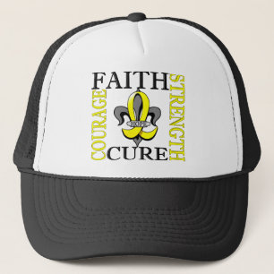 Fleur De Lis 3 Hydrocephalus Trucker Hat