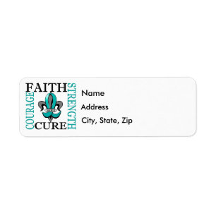 Fleur De Lis 3 Ovarian Cancer