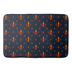 Fleur De Lis Bath Mat