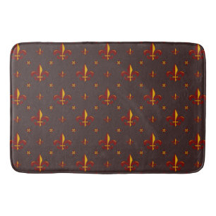 Fleur De Lis Bath Mat